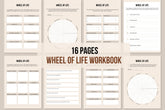 Wheel Of Life Workbook - 16 Pages